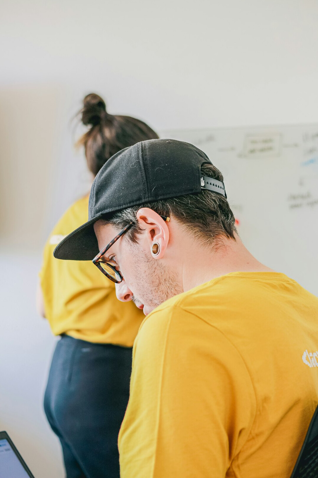 software developers collaborating on project
